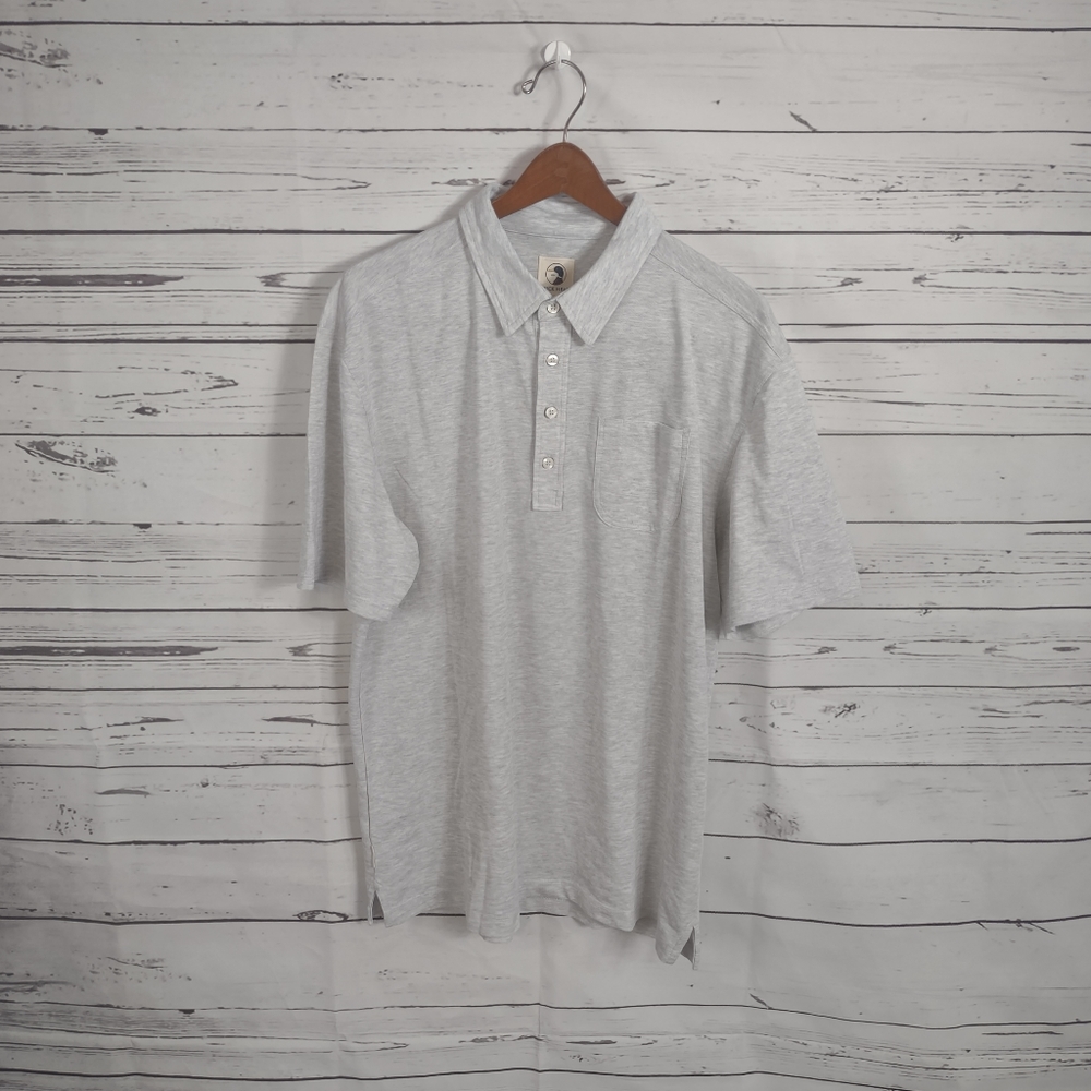 Duck Head Light Gray Polo Shirt XL